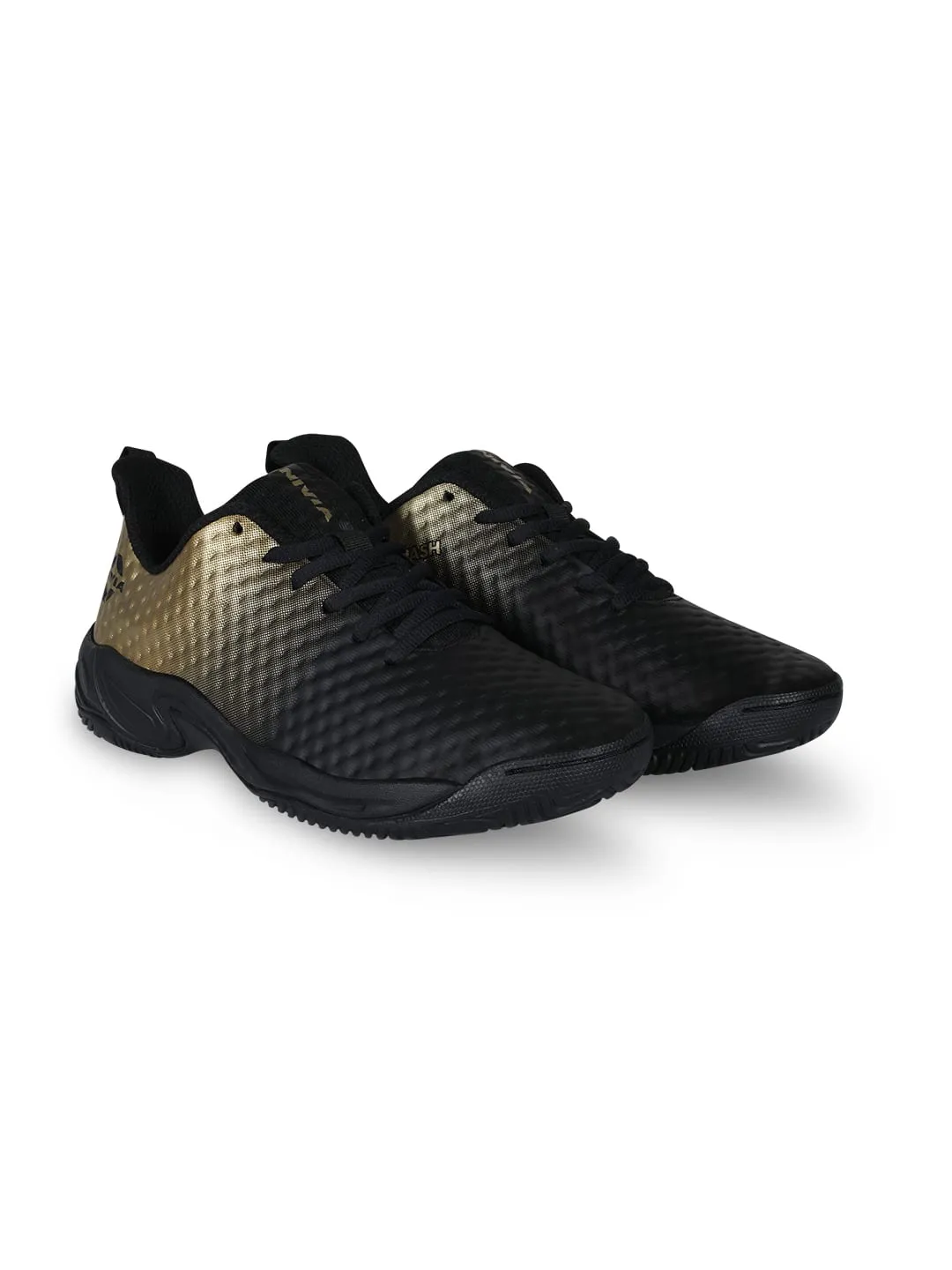 NIVIA Power Smash Tennis Shoes (Black/Bronze)