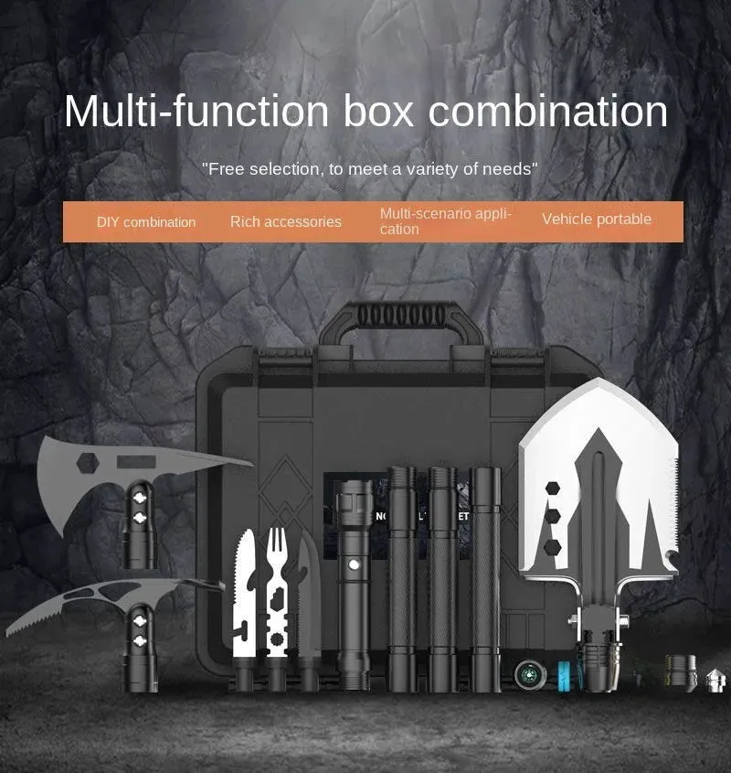 Outdoor Garden Multi-purpose Shovel, Gardening Axe Shovel, Camping Multifunctional Folding Toolkit Gardening Tools and Equipment