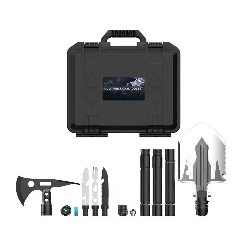 Outdoor Garden Multi-purpose Shovel, Gardening Axe Shovel, Camping Multifunctional Folding Toolkit Gardening Tools and Equipment