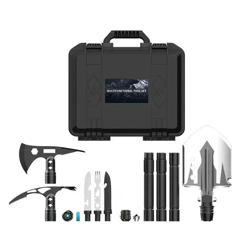 Outdoor Garden Multi-purpose Shovel, Gardening Axe Shovel, Camping Multifunctional Folding Toolkit Gardening Tools and Equipment