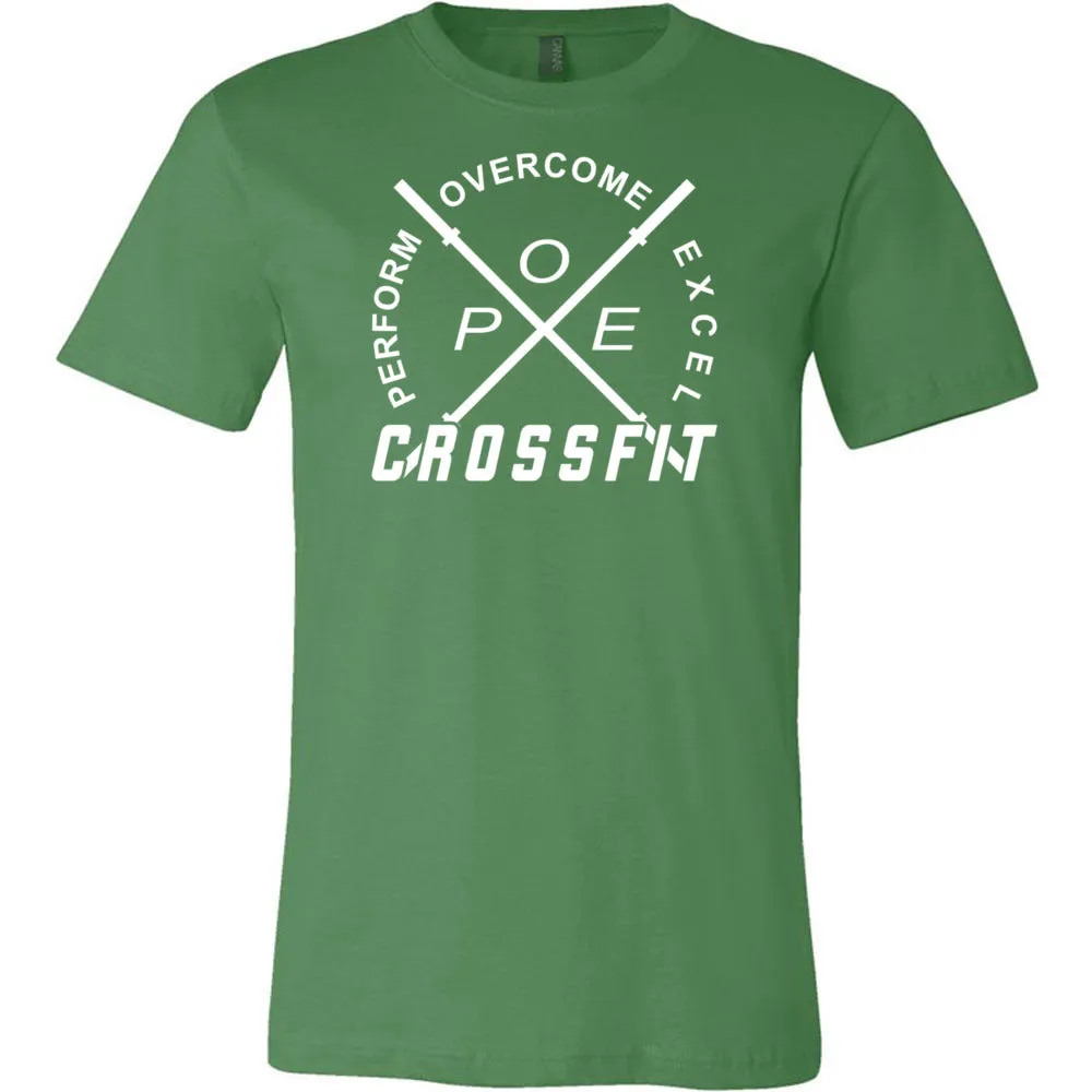 Perform Overcome Excel CrossFit - 100 - White - Men's T-Shirt