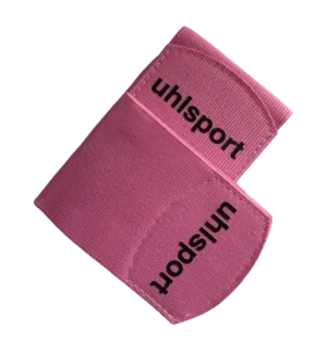 PINK UHLSPORT SHIN GUARD STAYS