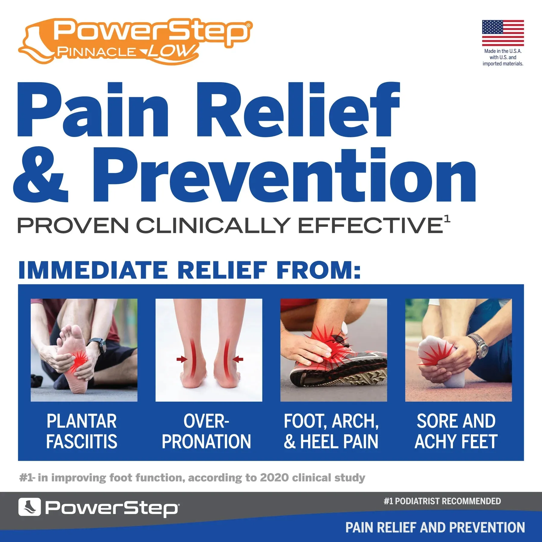 POWERSTEP PINNACLE FULL LENGTH LOW