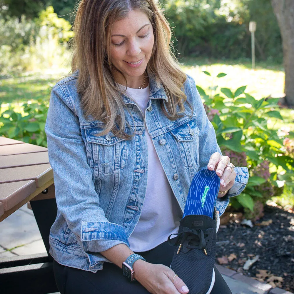 PowerStep Pinnacle High Insoles | High Arch Pain Relief Orthotic, Supination Inserts