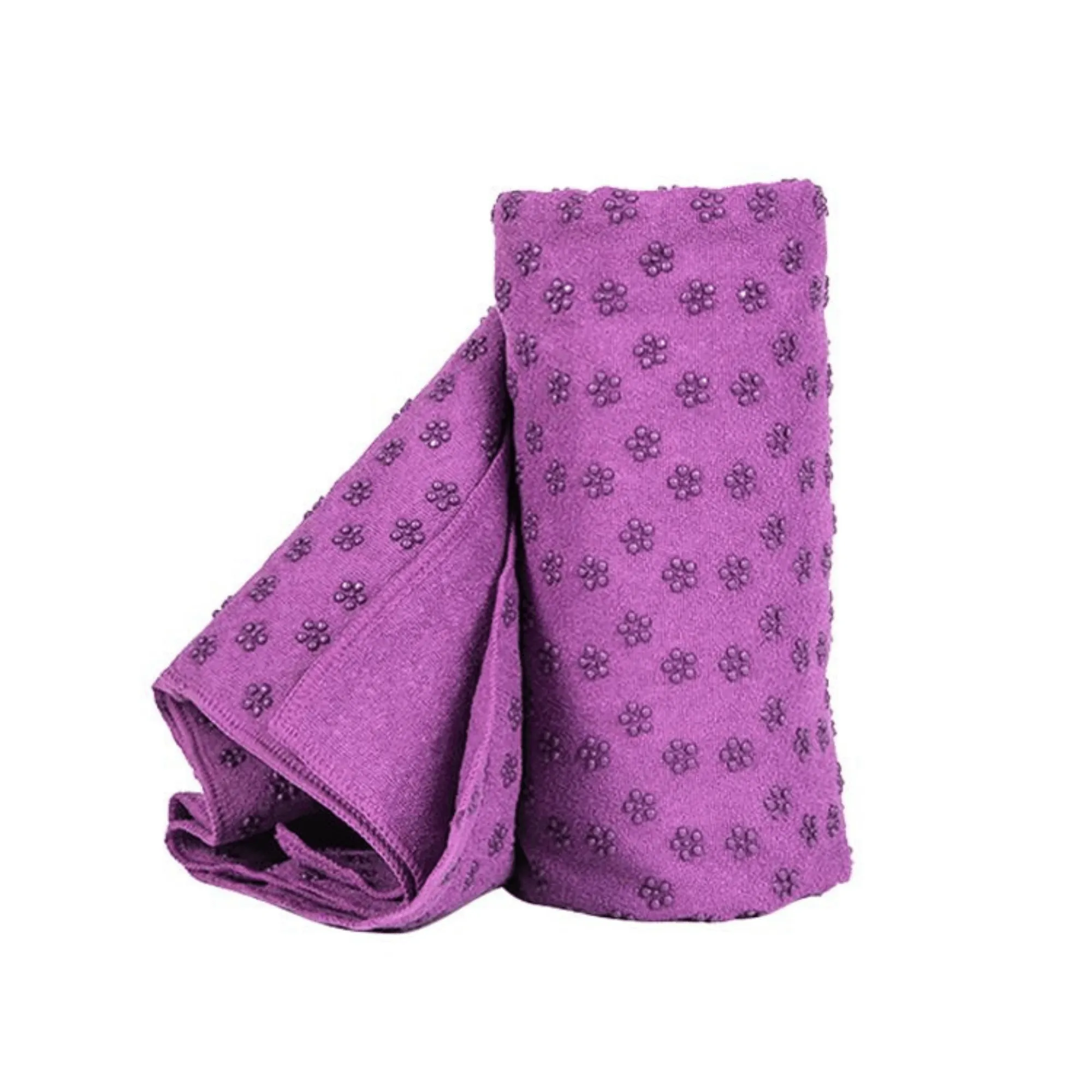 Premium Absorption Hot Yoga Mat Towel with Slip-Resistant Grip Dots