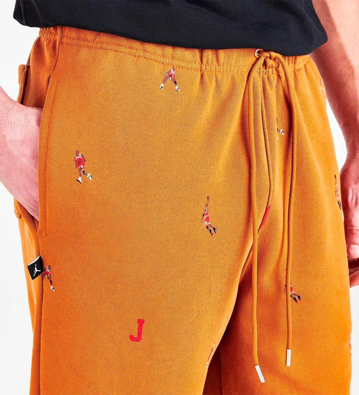 Printed Fleece Jogger Pants