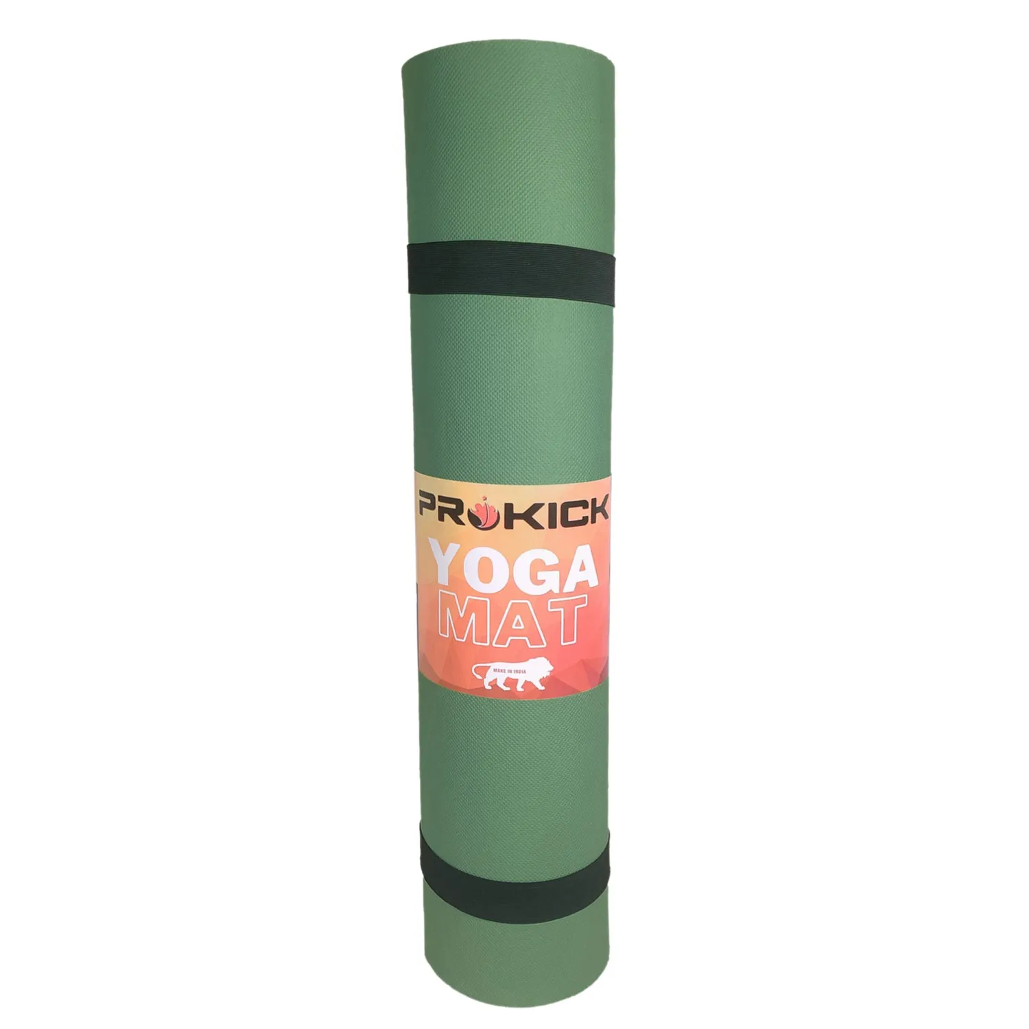 Prokick Anti Skid EVA Yoga mat with Strap, 8MM