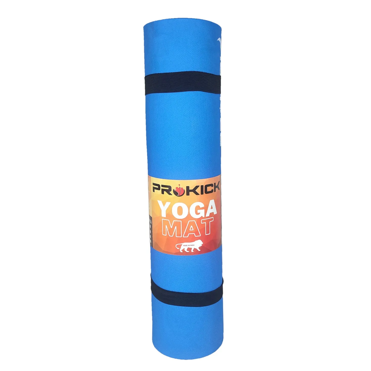 Prokick Anti Skid EVA Yoga mat with Strap, 8MM