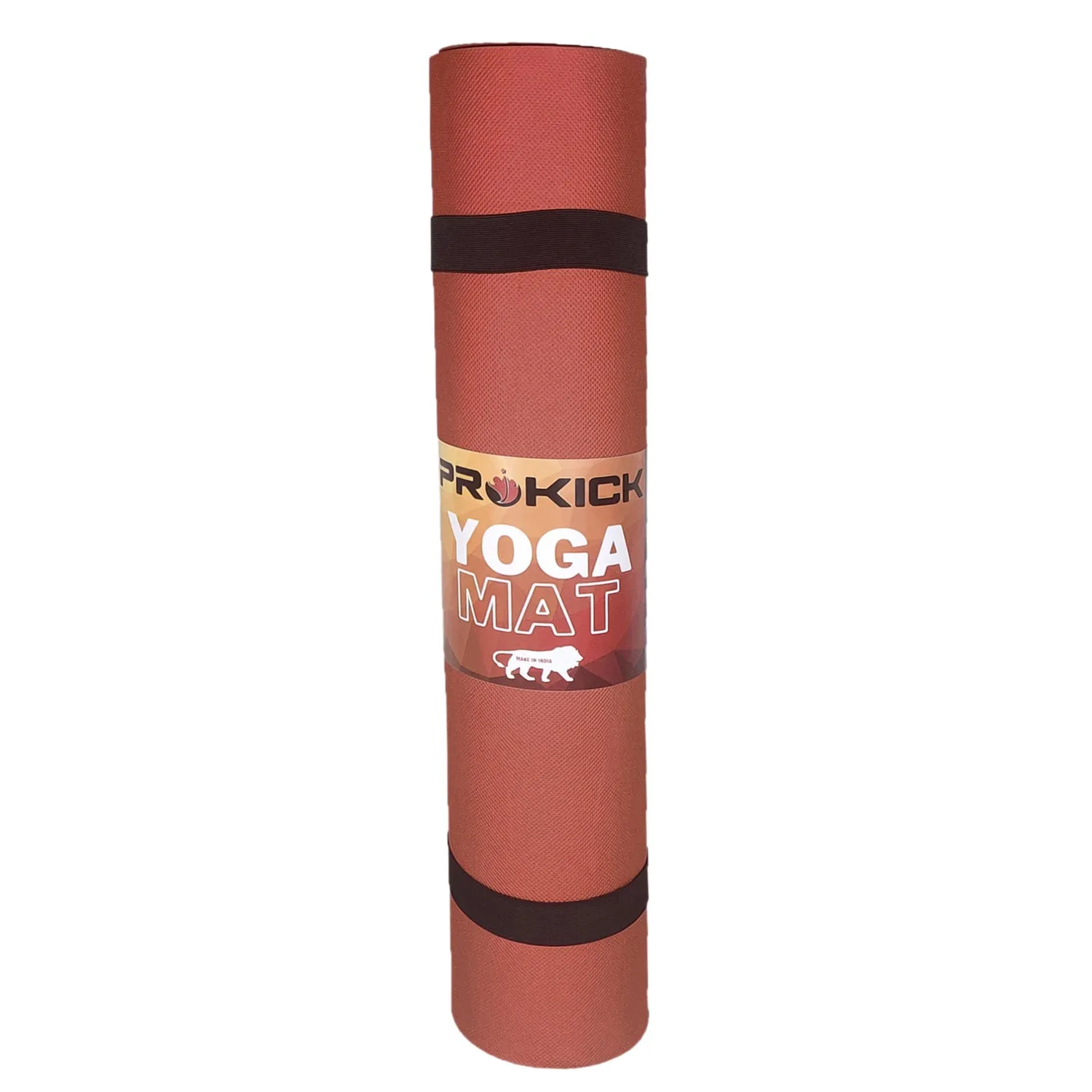 Prokick Anti Skid EVA Yoga mat with Strap, 8MM