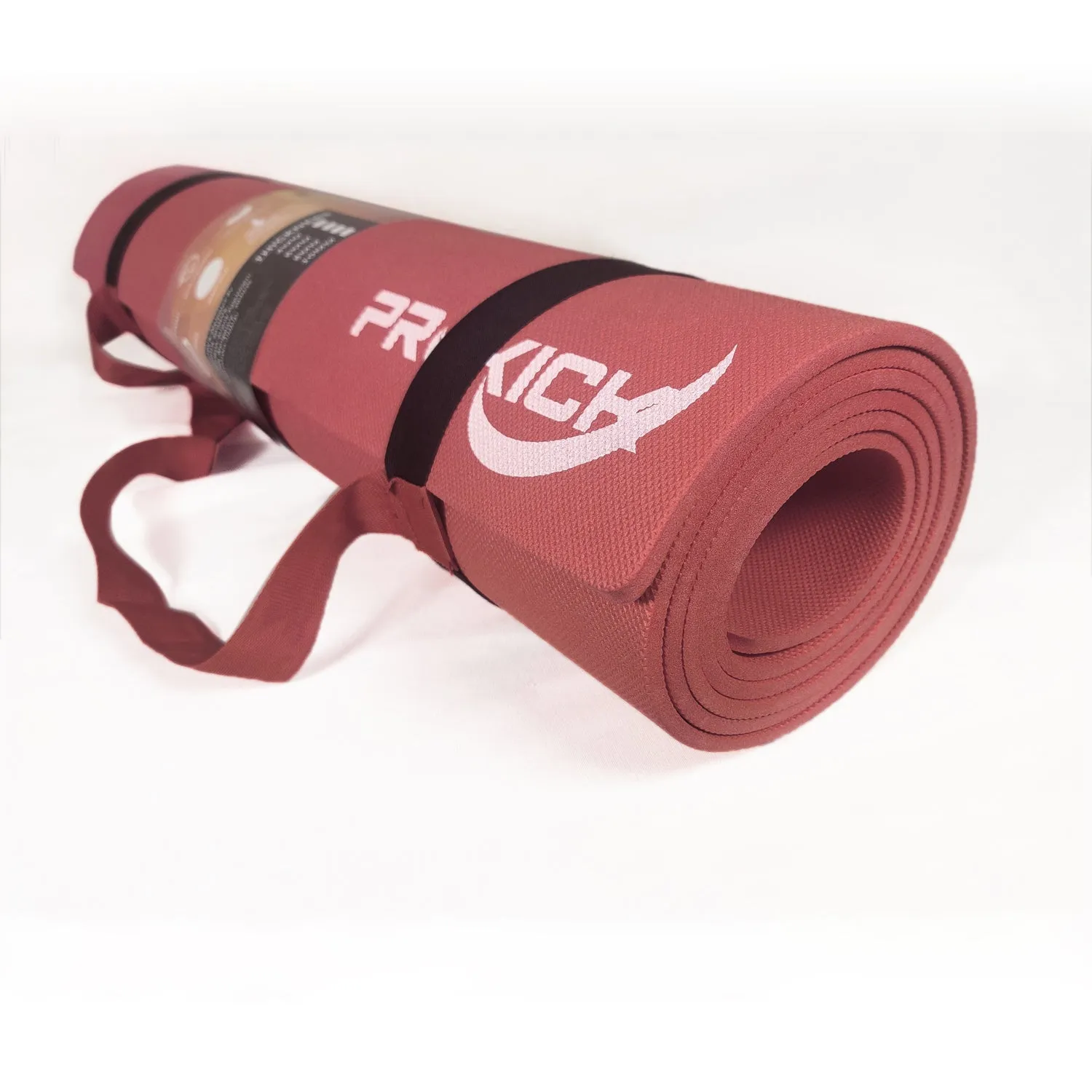 Prokick Anti Skid EVA Yoga mat with Strap, 8MM