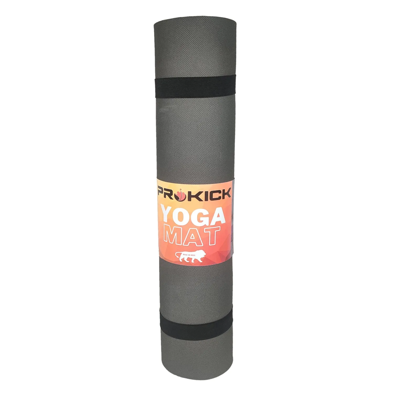 Prokick Anti Skid EVA Yoga mat with Strap, 8MM