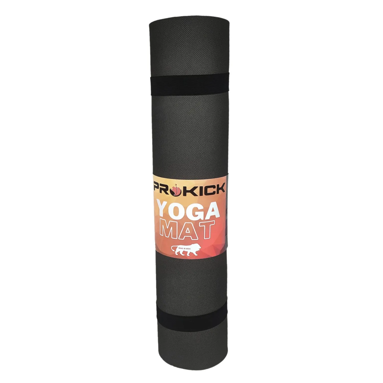 Prokick Anti Skid EVA Yoga mat with Strap, 8MM