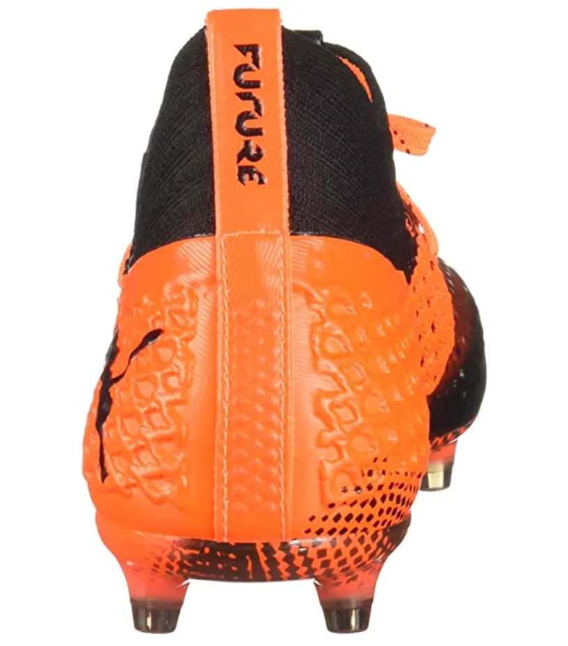 Puma FUTURE 2.2 NETFIT FG/AG Firm Ground Soccer Cleat - Black/Orange