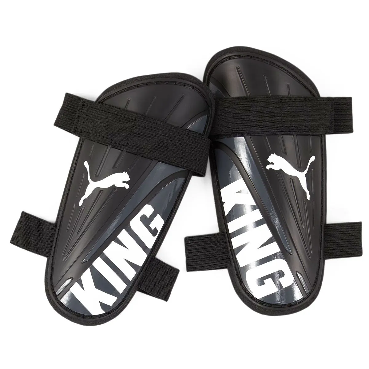 Puma King Strap Shin Guards - Adult - Black/White