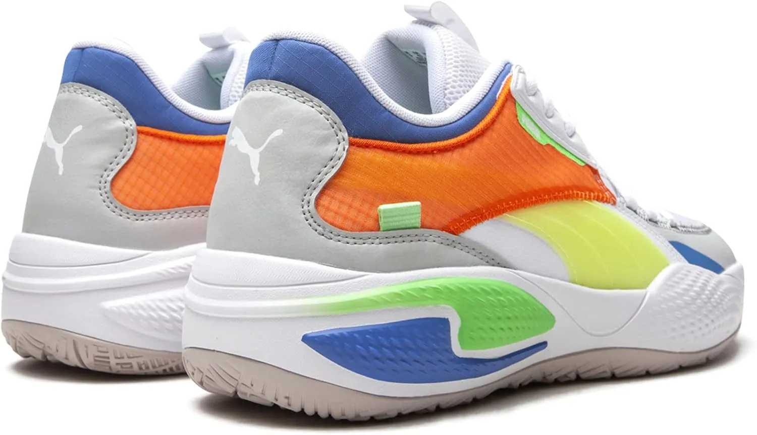 PUMA Mens Court Rider Twofold Athletic Basketball Shoes