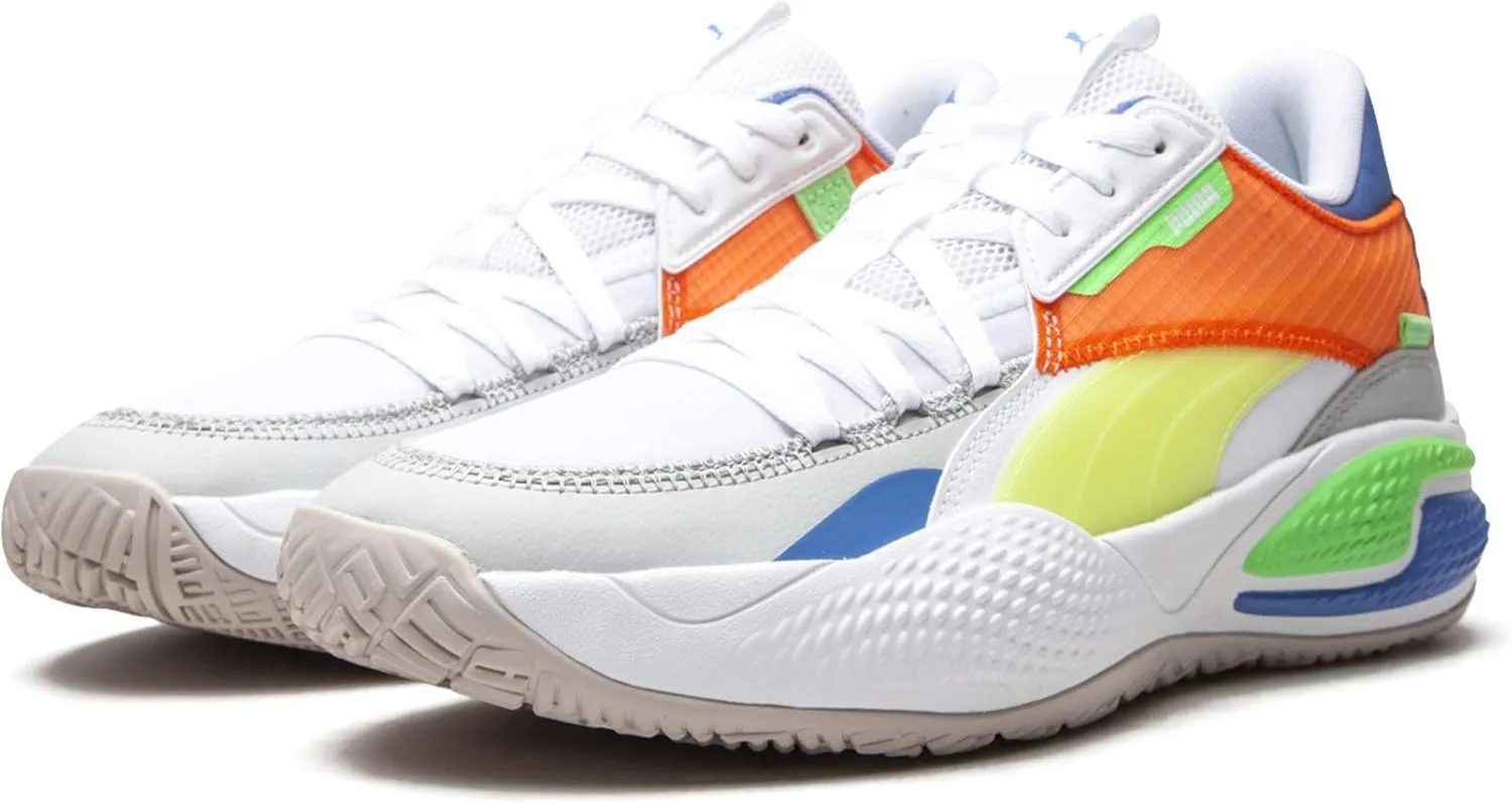 PUMA Mens Court Rider Twofold Athletic Basketball Shoes
