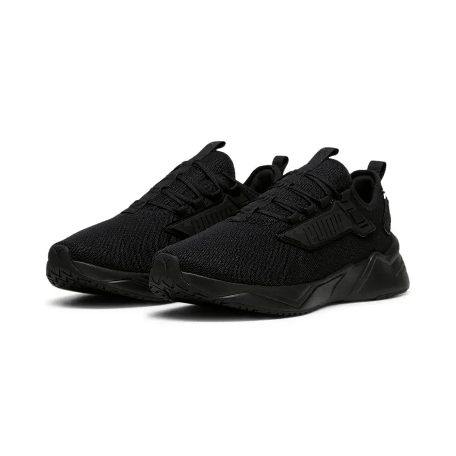 .PUMA Retaliate 3 Unisex Running Shoes - BLACK/BLACK - (37947819) - RT3 - R1L4
