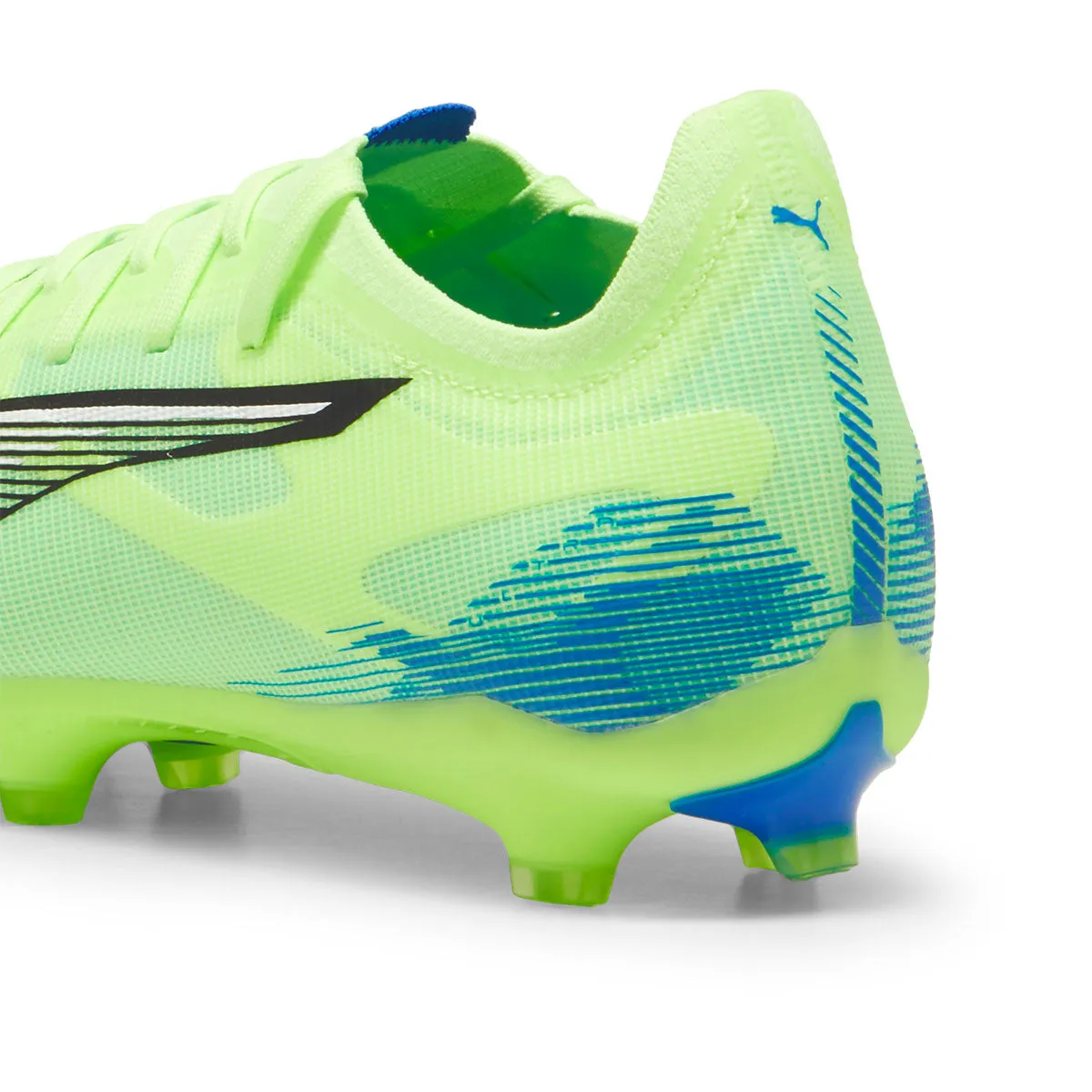 Puma Ultra 5 Match FG/AG Football Boots - Adult - Fizzy Apple/White/Blue