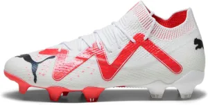 PUMA Womens Future Ultimate Firm Ground/Ag Soccer Cleats Cleated, Firm Ground - White