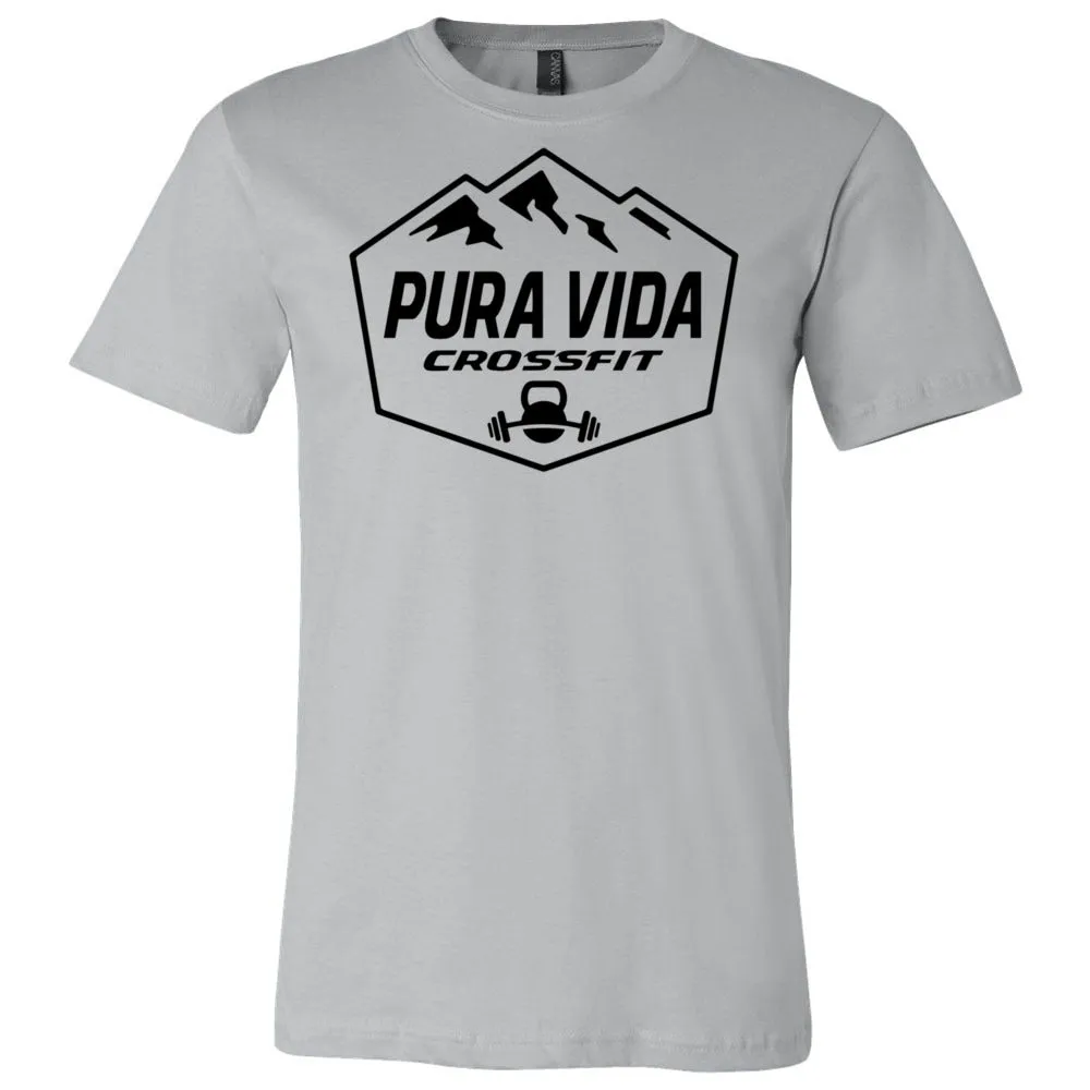 Pura Vida CrossFit - 100 - One Color - Men's T-Shirt