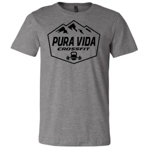 Pura Vida CrossFit - 100 - One Color - Men's T-Shirt