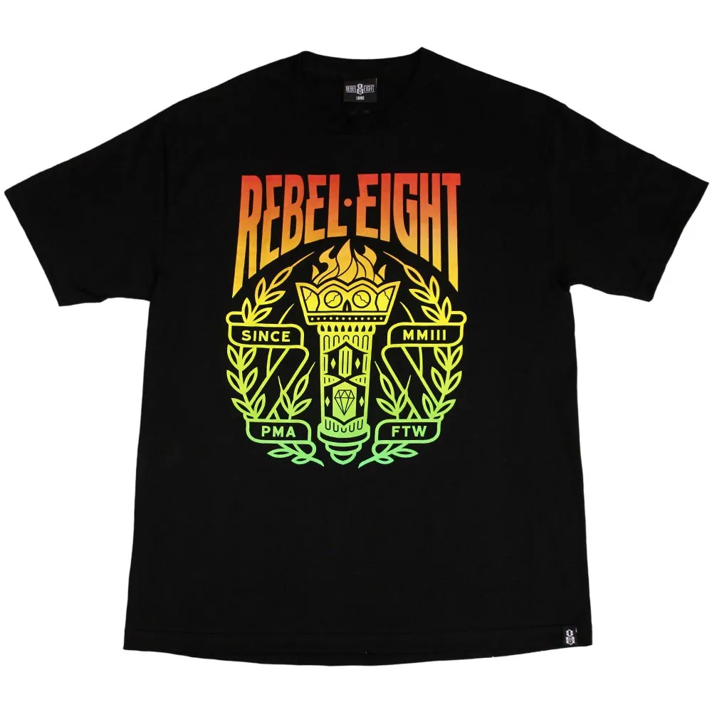 Rebel8 Torch T-shirt Black