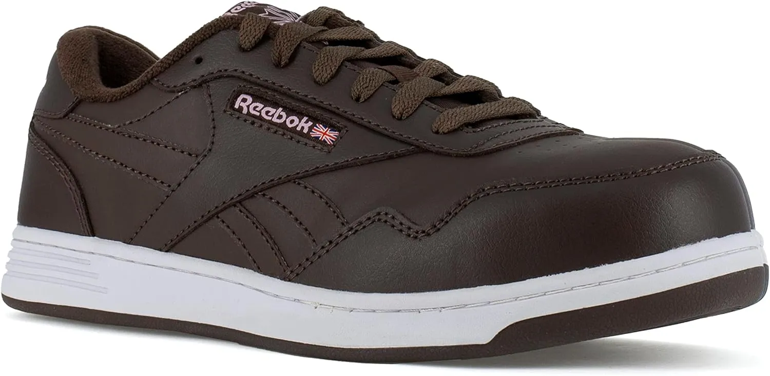 Reebok Women's Rb115 Club MEMT Work Construction Shoe Brown Safety