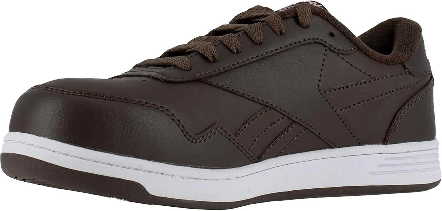 Reebok Women's Rb115 Club MEMT Work Construction Shoe Brown Safety