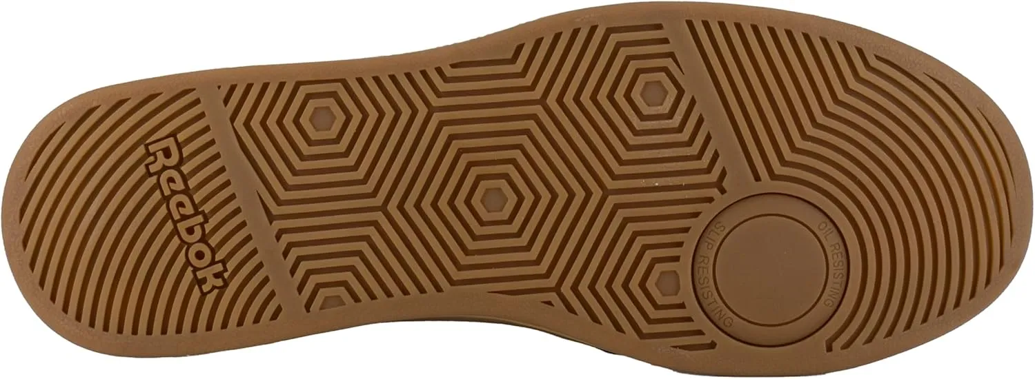 Reebok Women's Rb115 Club MEMT Work Construction Shoe Brown Safety