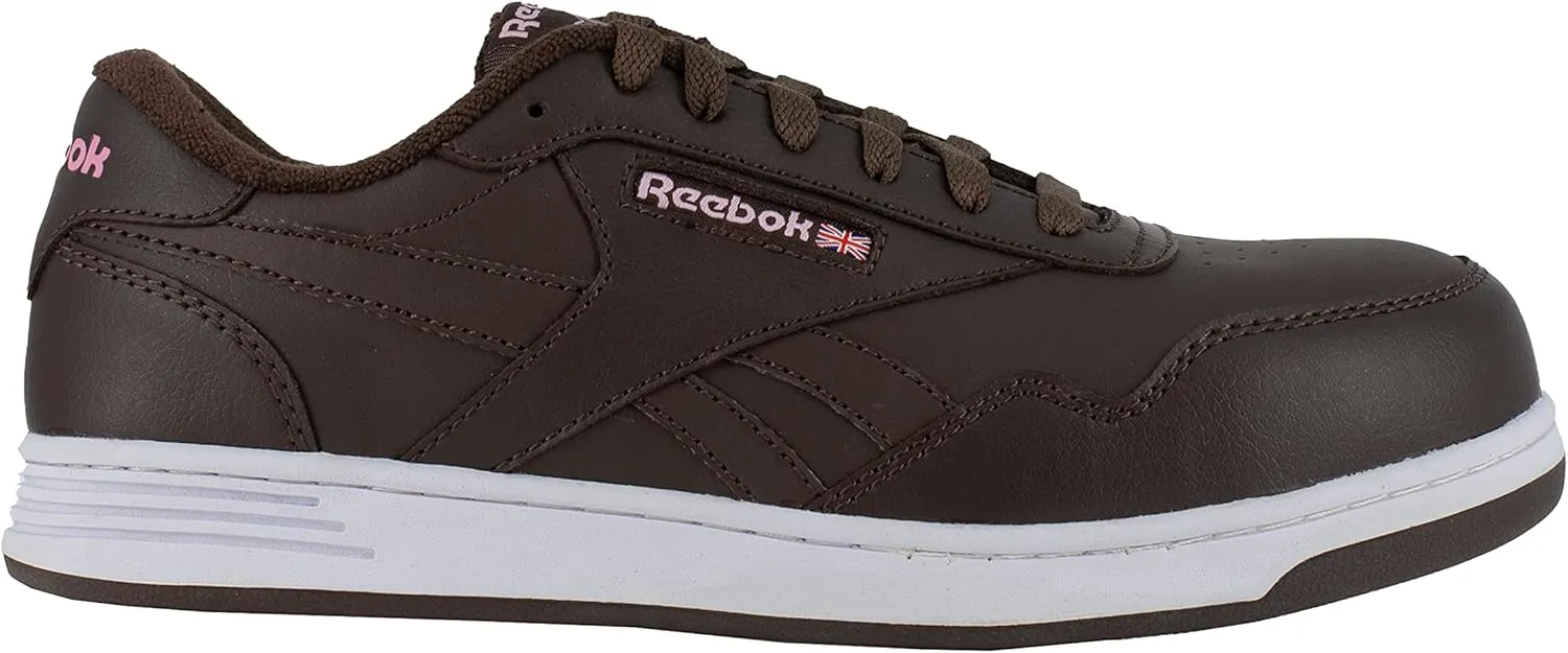 Reebok Women's Rb115 Club MEMT Work Construction Shoe Brown Safety