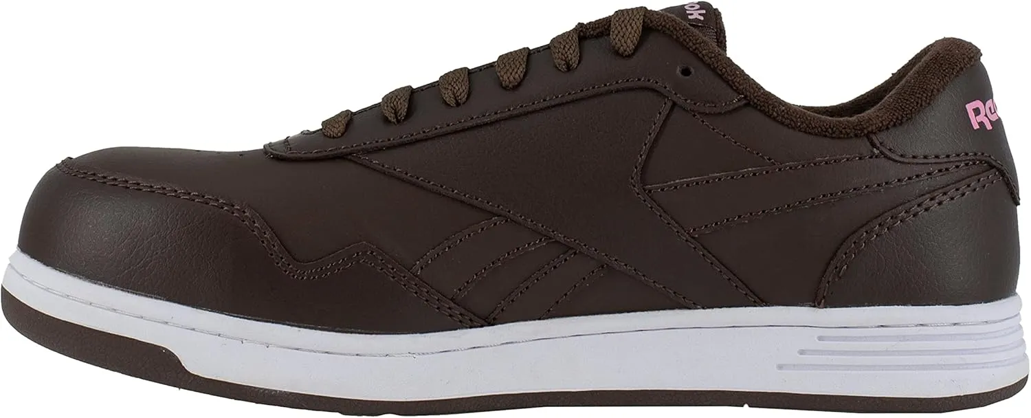 Reebok Women's Rb115 Club MEMT Work Construction Shoe Brown Safety