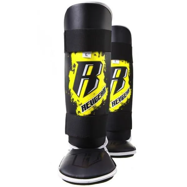 Revgear Kids Deluxe Shin Guards - Yellow