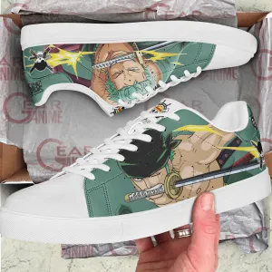Roronoa Zoro Skate Shoes OP Custom Anime Shoes