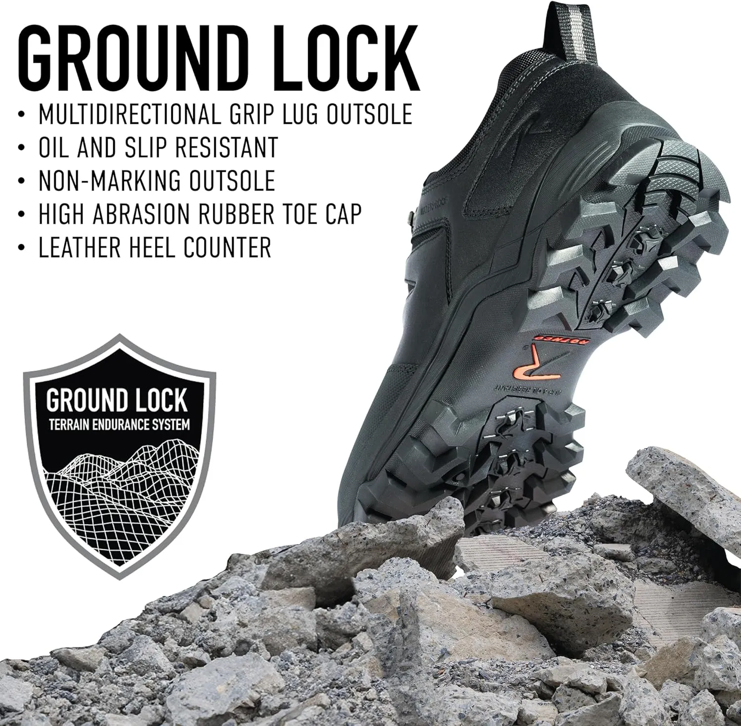 Rothco Scout All Terrain Hybrid Tactical Shoe  4 Inch  Waterproof & Lightweight Low-Profile Boots