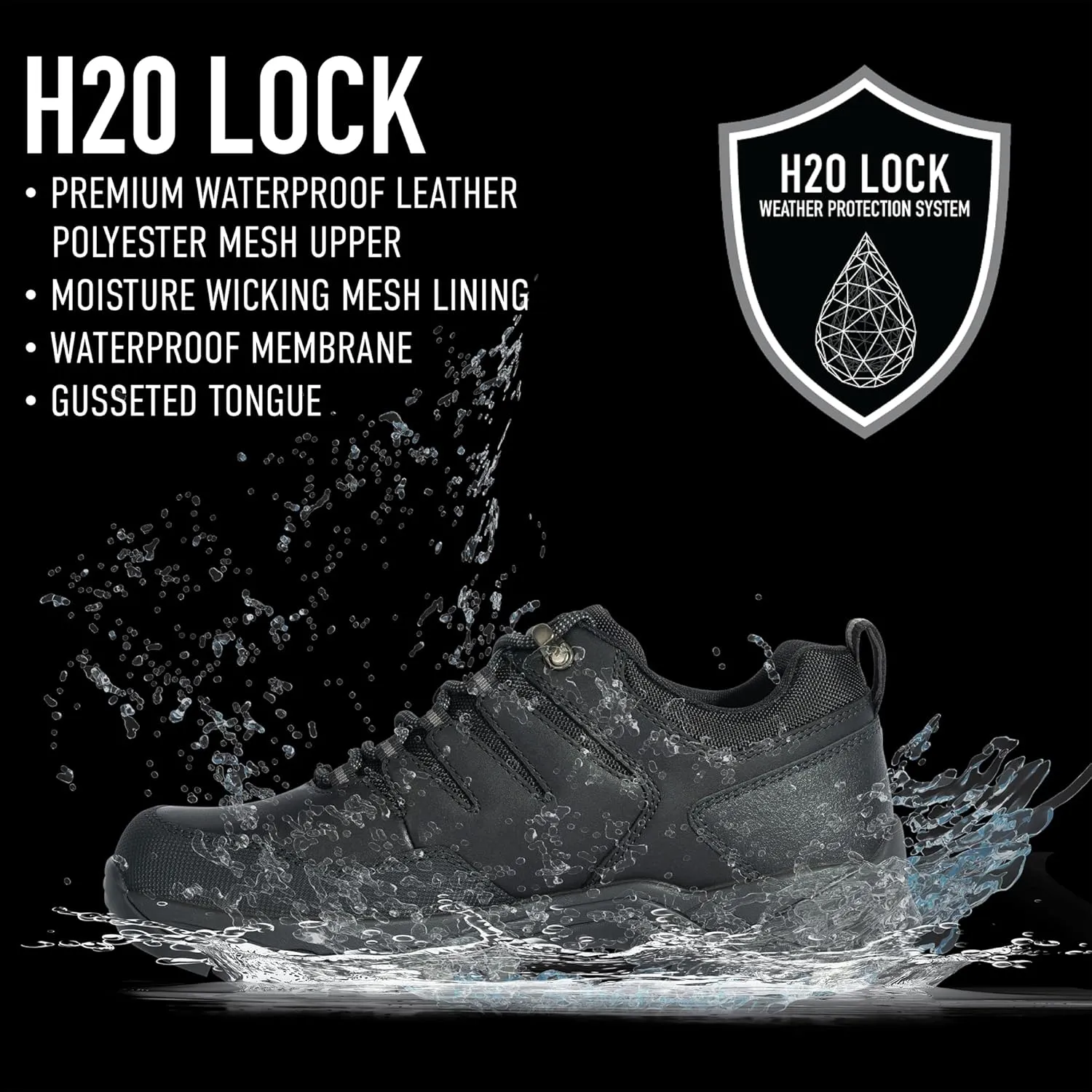Rothco Scout All Terrain Hybrid Tactical Shoe  4 Inch  Waterproof & Lightweight Low-Profile Boots