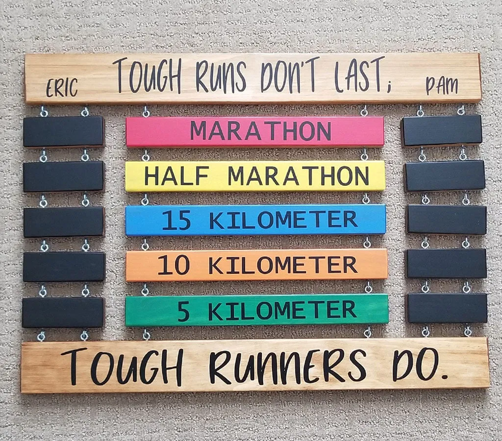 Running PR Time Display Running Personal Record ©