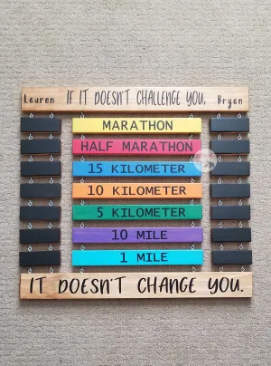 Running PR Time Display Running Personal Record ©
