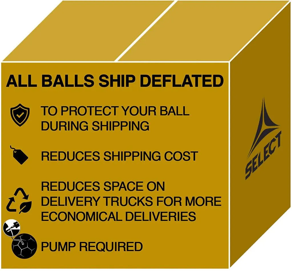 Select Bundle of 10 Viking DB V22 Soccer Ball White/Yellow/Black Size 5 NFHS,NCAA Approved