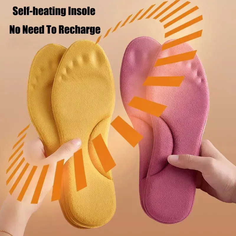 Self-Heated Memory Foam Thermal Insoles For Winter (4pcs)