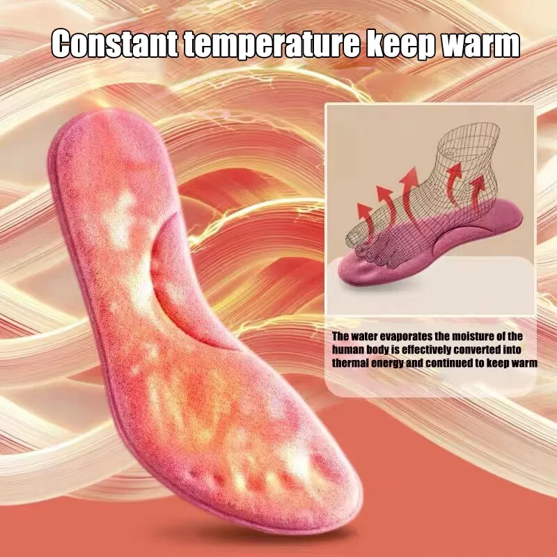 Self-Heated Memory Foam Thermal Insoles For Winter (4pcs)
