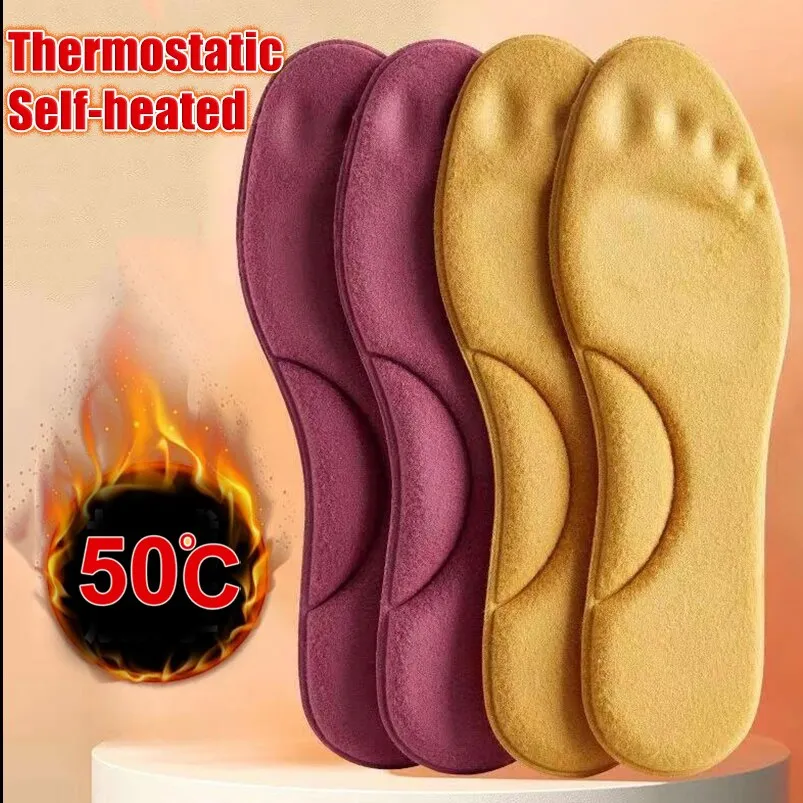 Self-Heated Memory Foam Thermal Insoles For Winter (4pcs)