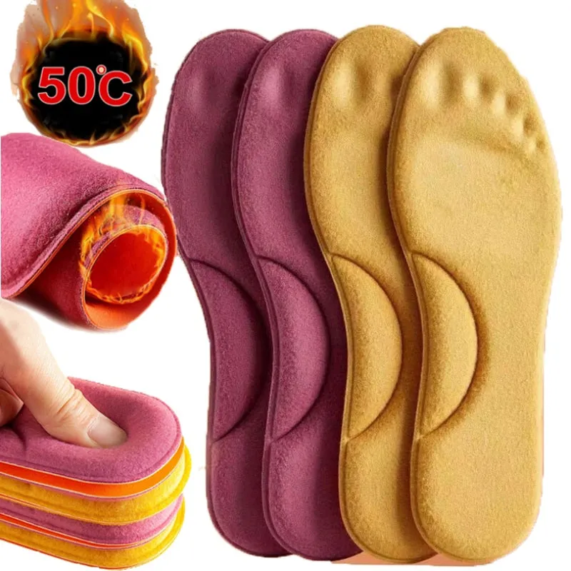 Self-Heated Memory Foam Thermal Insoles For Winter (4pcs)