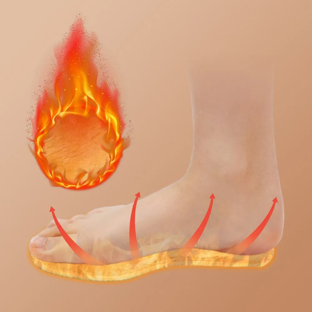 Self-Heated Memory Foam Thermal Insoles For Winter (4pcs)