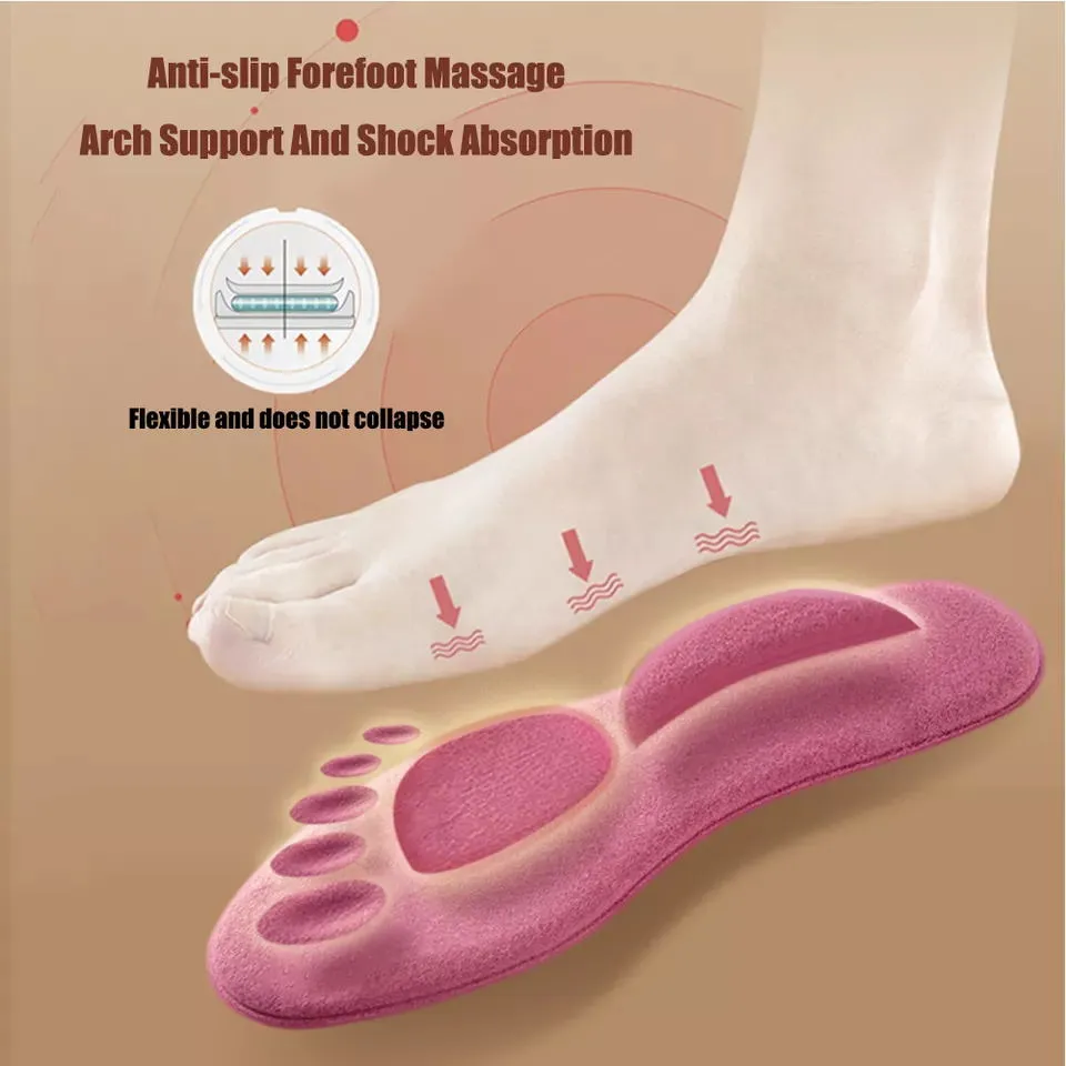 Self-Heated Memory Foam Thermal Insoles For Winter (4pcs)