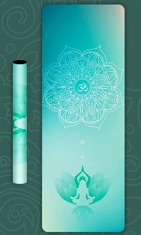 Serenity Yoga Mat - Ultra-Thin Non-Slip Yoga Towel