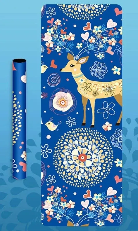 Serenity Yoga Mat - Ultra-Thin Non-Slip Yoga Towel