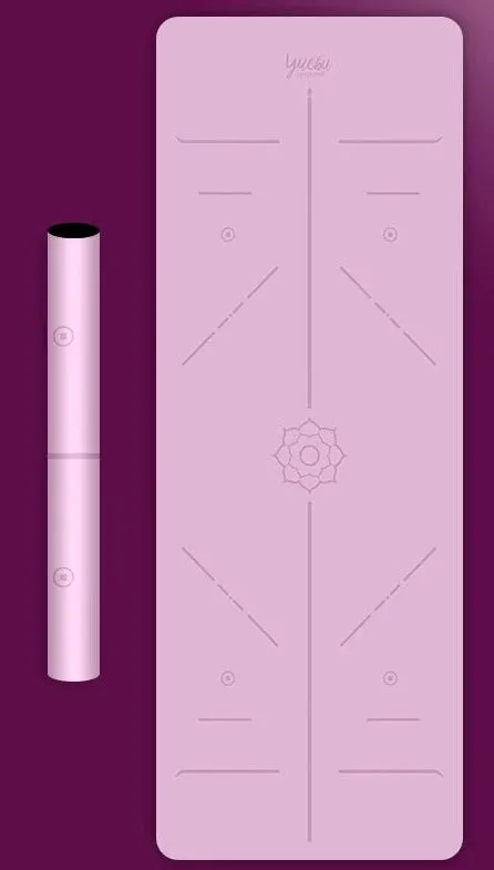 Serenity Yoga Mat - Ultra-Thin Non-Slip Yoga Towel