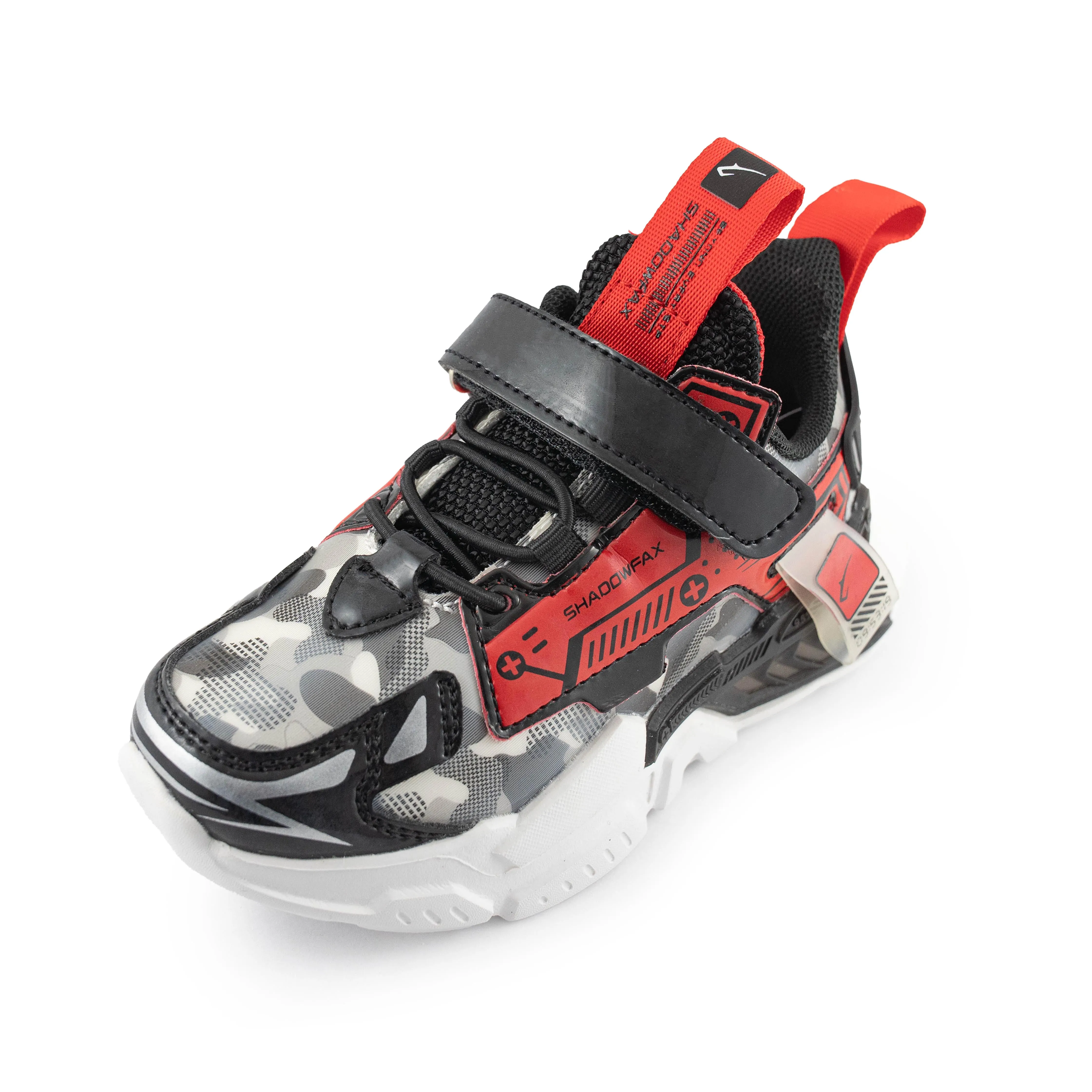 Shaoowfax Kids' Fashion Children's Sports Shoes Boys Running Sports Shoes - UK143050Red