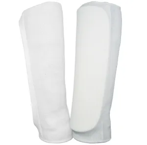 Shin Guard, Cloth, White