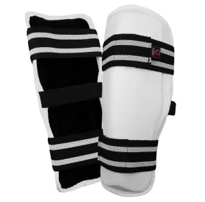Shin Guard, Vinyl, White